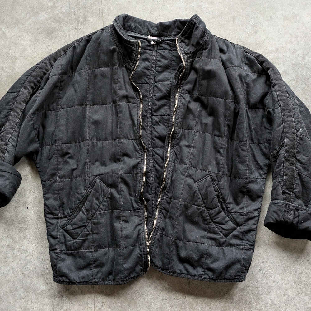 Free People dolman quilted coat